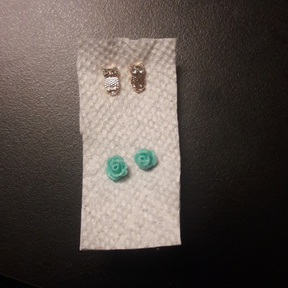 Earrings that have only been worn one time!